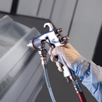 hvlp pressure feed paint spray gun